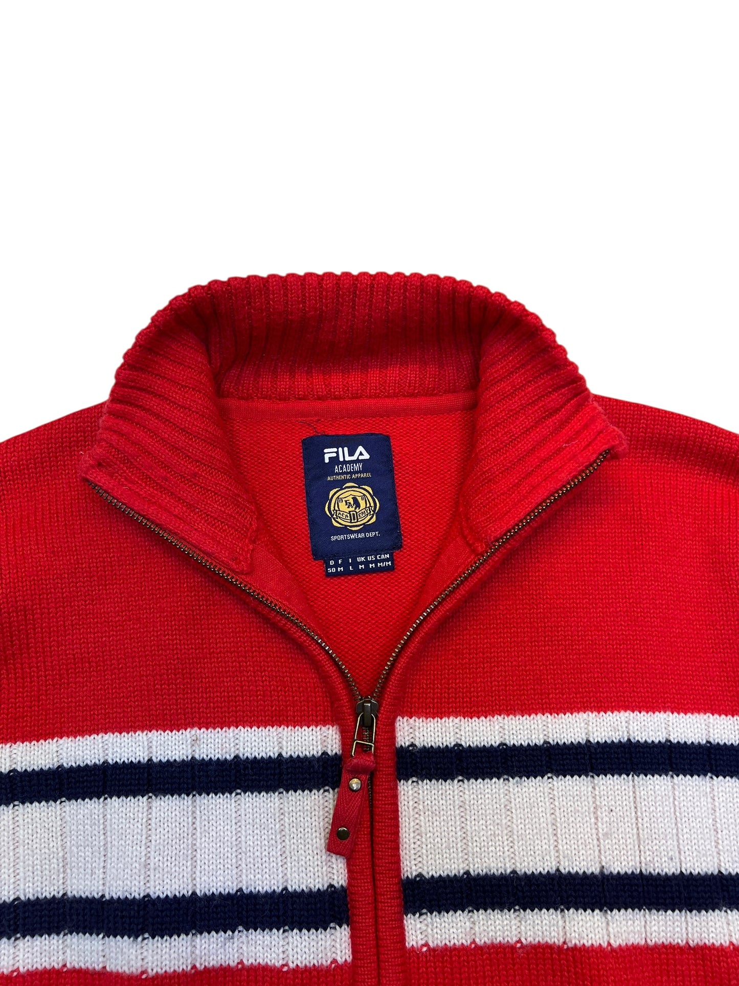 Fila zipper cardigan