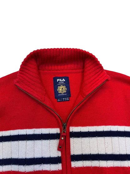 Fila zipper cardigan