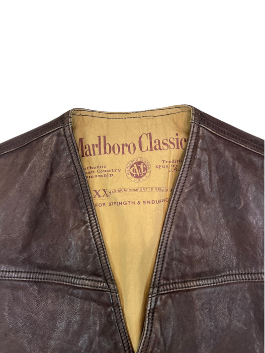 Marlboro Classics Leather Vest